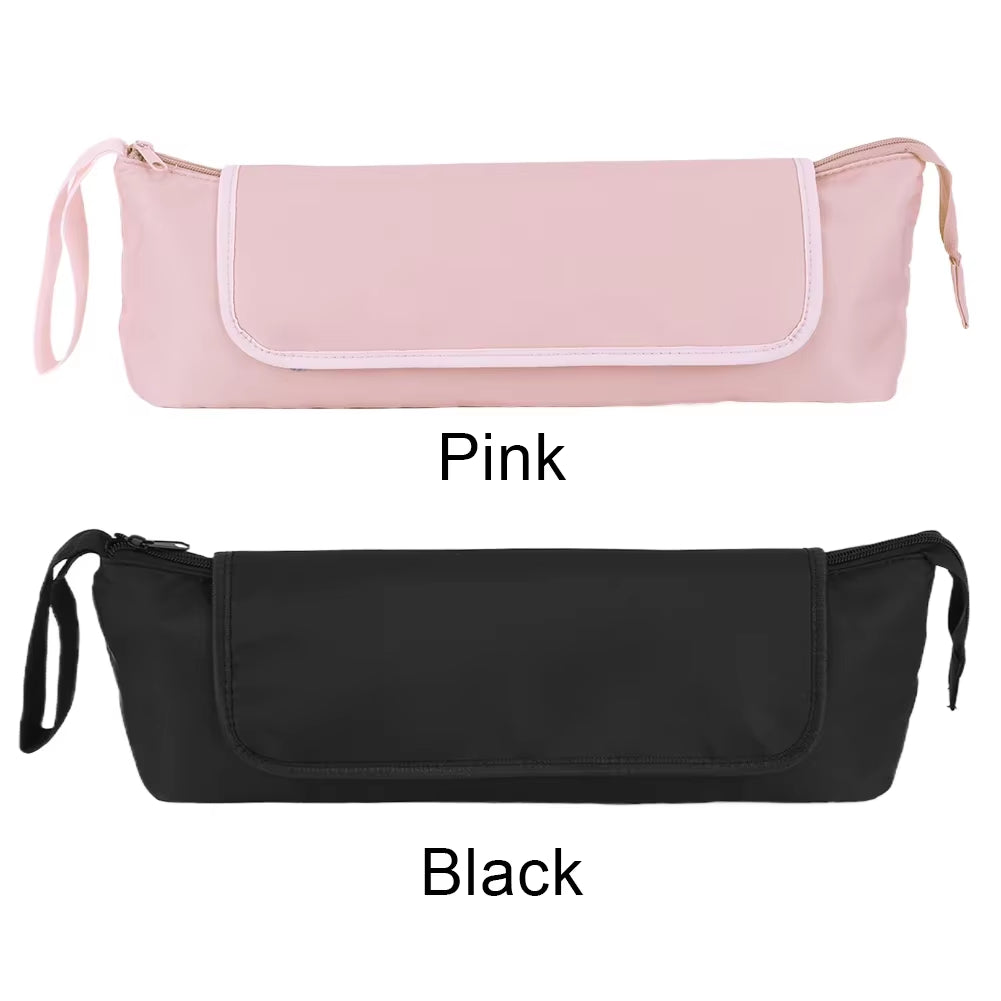 2 in 1 Curling Iron Travel Case Waterproof Hanging Hair Tools Bag Large Capacity for Hair Straightener Hot Hair Styling Tools