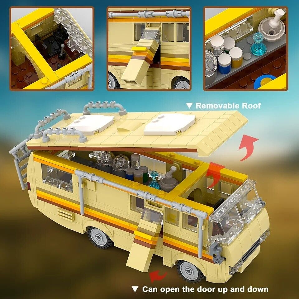 Building Blocks Set for Break Bad Car House Van Model Bricks Kit Toys Kids Gift