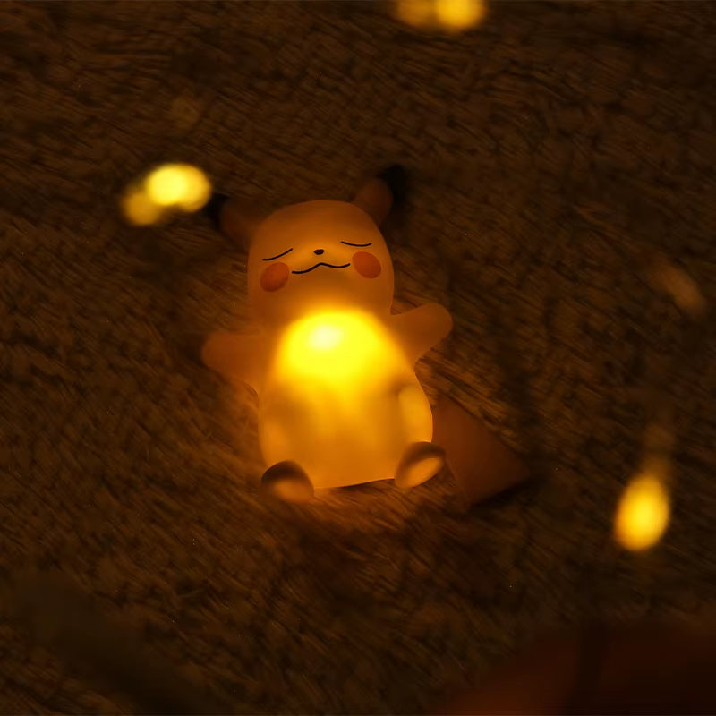 Pokemon Pikachu Night Light Glowing Children Toy Pokemon Pikachu Cute Bedside Lamp Children'S Birthday Christmas Present