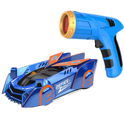 RC Car Stunt Infrared Laser Tracking Wall Ceiling Climbing Vehicle Toys for Children Remote Control Cars Follow Light Gifts Boys