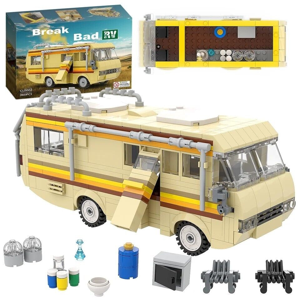 Building Blocks Set for Break Bad Car House Van Model Bricks Kit Toys Kids Gift