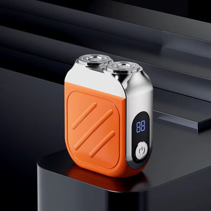 R-21 Electric Razor IPX7 Waterproof Shaving Ultra-Clean Dual-Head Magnetic Portable Digital Display Electric Beard Knife