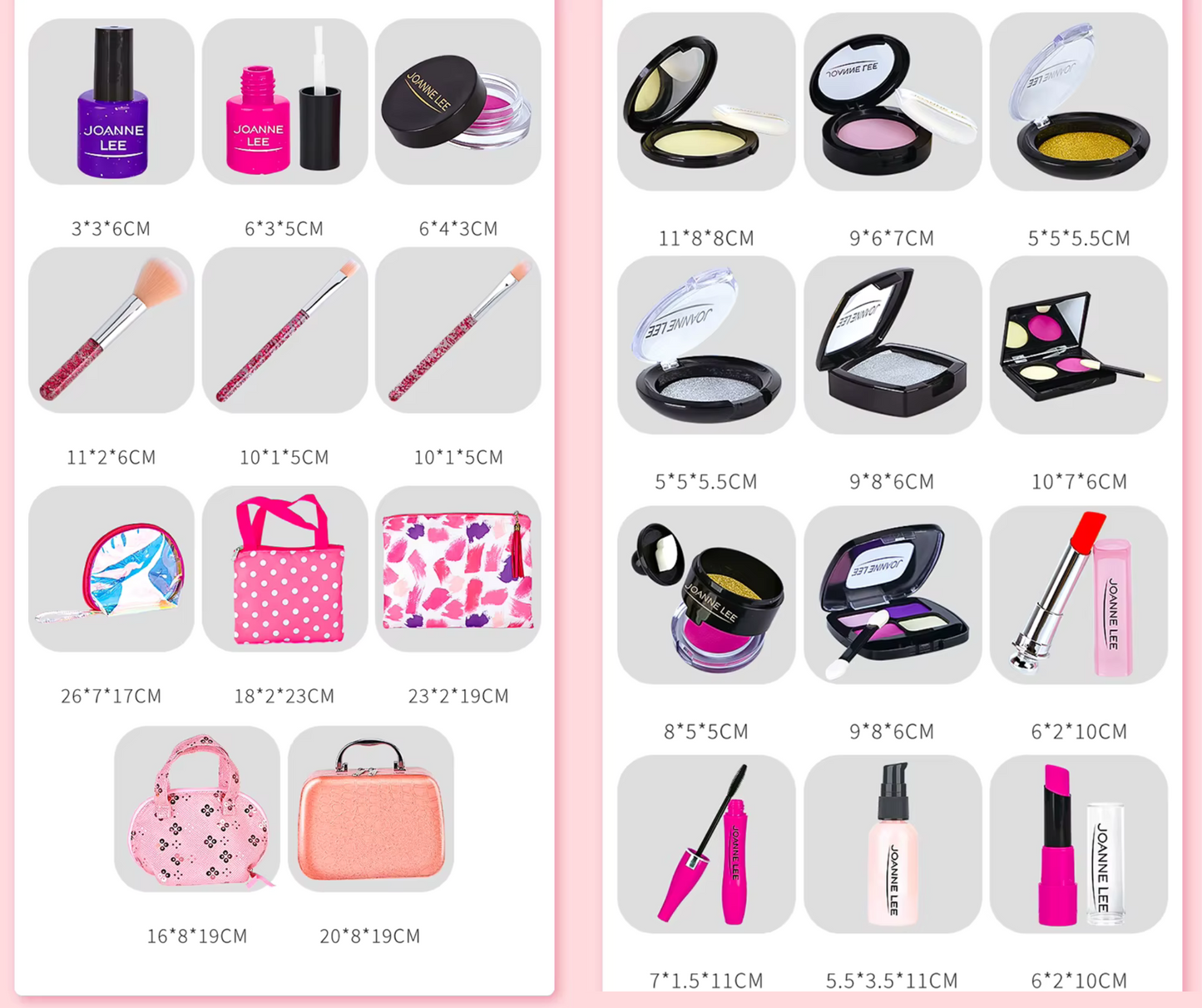 💄✨ Little Glam Star™ Pretend Makeup Set for Girls
