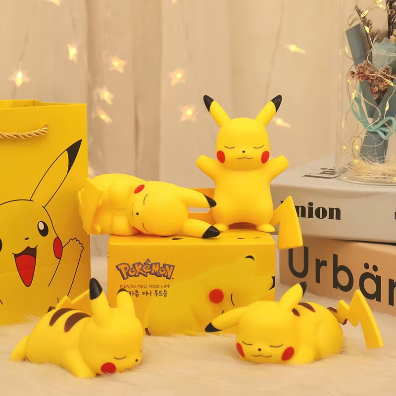 Pokemon Pikachu Night Light Glowing Children Toy Pokemon Pikachu Cute Bedside Lamp Children'S Birthday Christmas Present