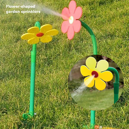 720° Rotating Flower-Shaped Garden Sprinkler – Fun & Functional Dancing Daisy Water Spray for Lawn, Yard, & Garden Irrigation