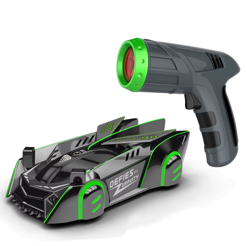 RC Car Stunt Infrared Laser Tracking Wall Ceiling Climbing Vehicle Toys for Children Remote Control Cars Follow Light Gifts Boys