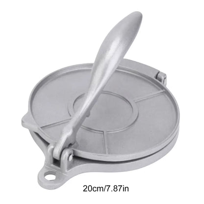Tortilla Press 16/20Cm DIY Manual Corn Aluminum Alloy Tortillas Pressing Maker Cast Iron Homemade Pancakes Kichen Tools