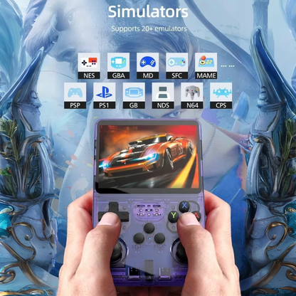 ARKOS  Retro Handheld Video Game Console Linux System 3.5 Inch IPS Screen R35S plus Portable Pocket Video Player 64GB 128GB