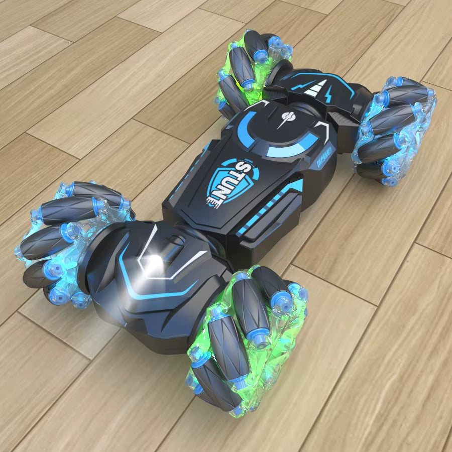 4WD RC Stunt Car Rotation Drift 2.4G Wireless Remote Control Car Children'S and Boys Sound and Light Toy Car