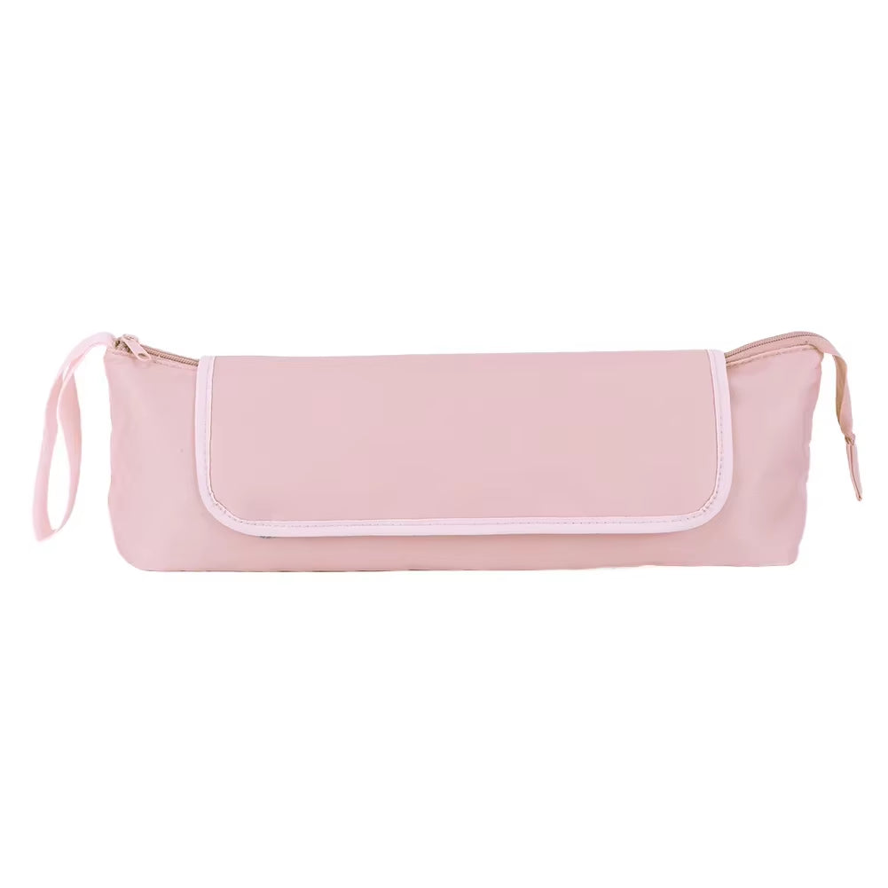 2 in 1 Curling Iron Travel Case Waterproof Hanging Hair Tools Bag Large Capacity for Hair Straightener Hot Hair Styling Tools