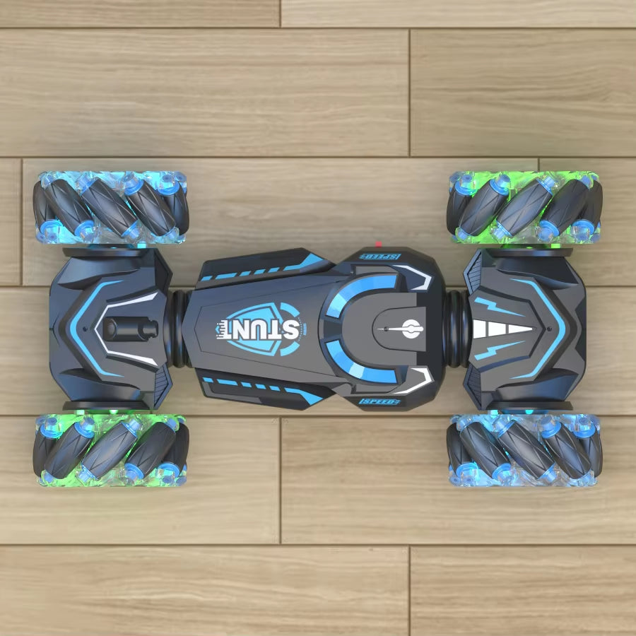 4WD RC Stunt Car Rotation Drift 2.4G Wireless Remote Control Car Children'S and Boys Sound and Light Toy Car