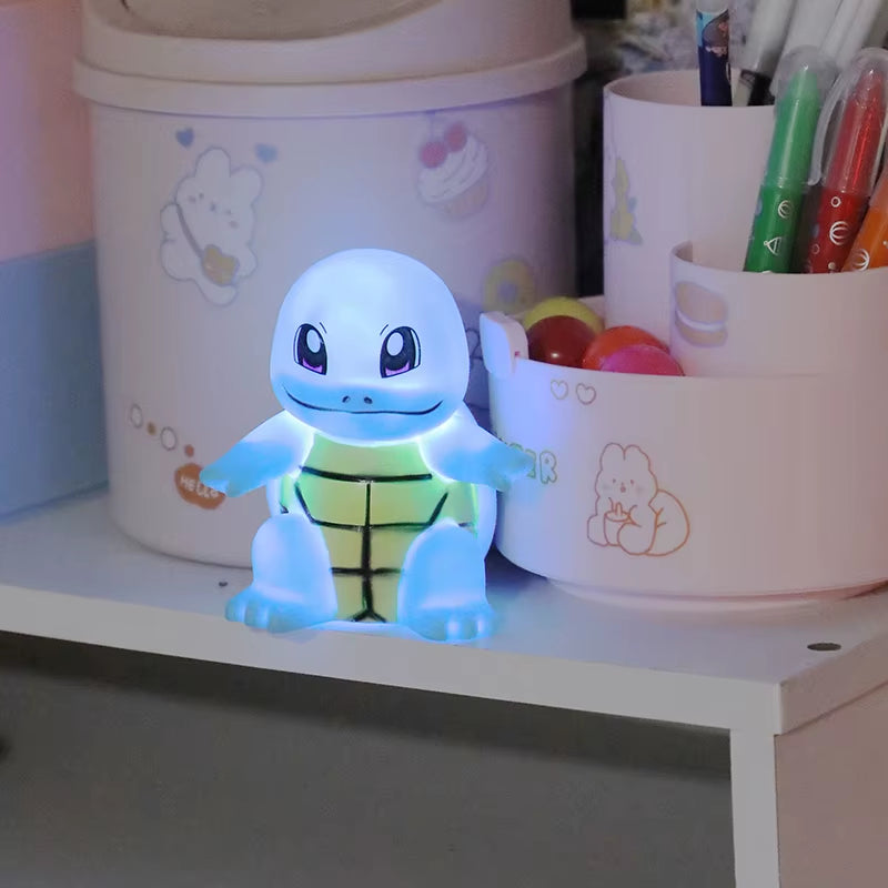 Pokemon Pikachu Night Light Glowing Children Toy Pokemon Pikachu Cute Bedside Lamp Children'S Birthday Christmas Present