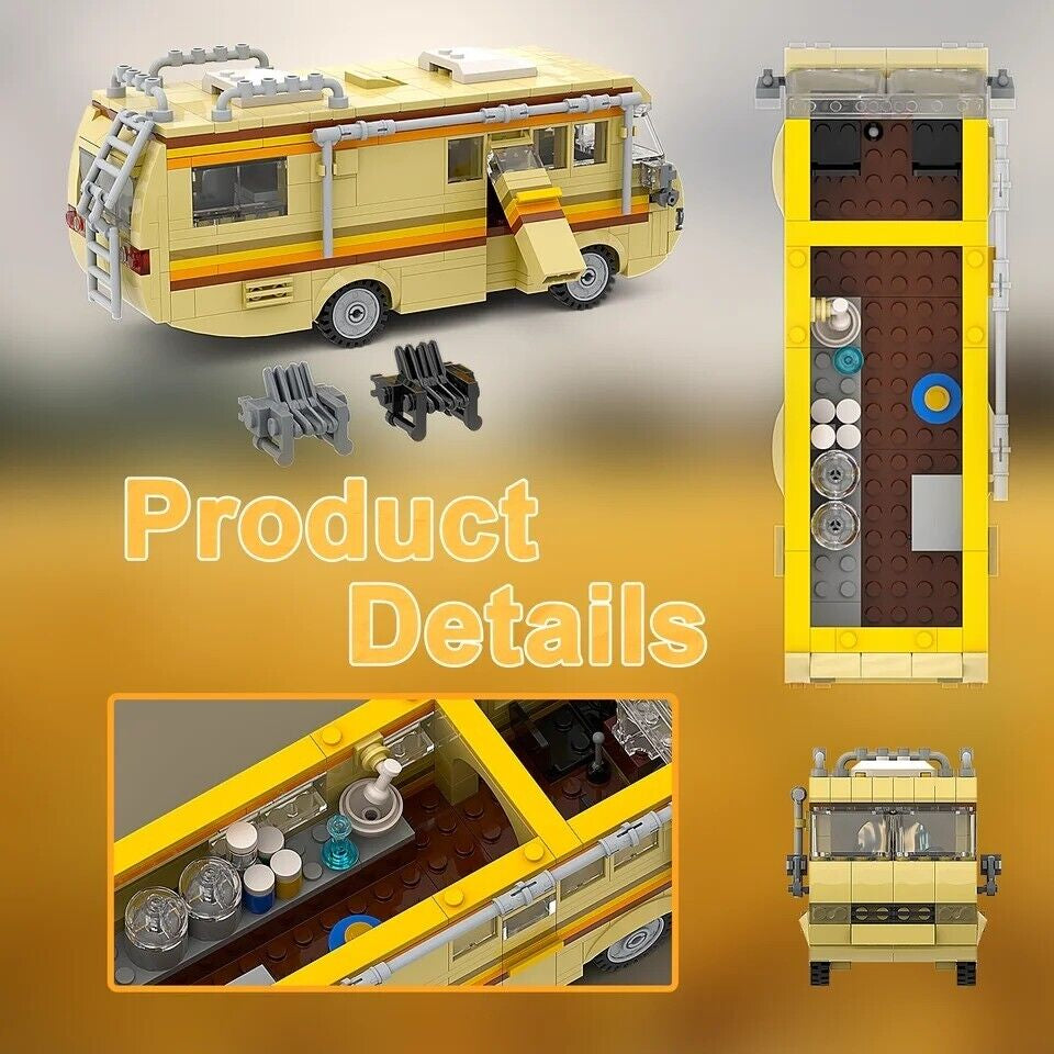 Building Blocks Set for Break Bad Car House Van Model Bricks Kit Toys Kids Gift